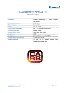 Openbaar verslag 01