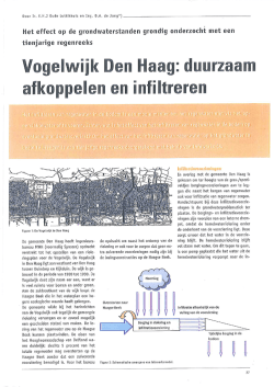 Het effect op de grondwaterstanden grondig onderzocht met een