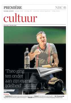 het NRC artikel - Stadsschouwburg Amsterdam