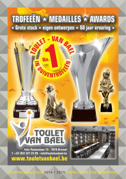 DUIVENCATALOGUS 2014 / 2015 CATALOGUE