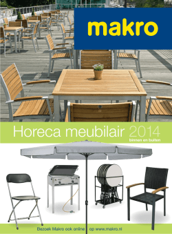 Horeca meubilair 2014