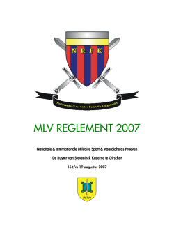 MLV REGLEMENT 2007
