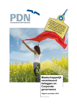 Brochure MvB en Corporate Governance