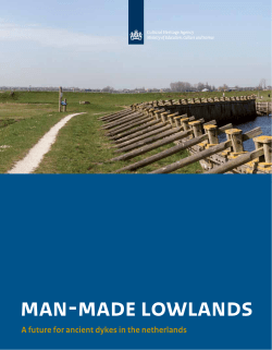 man-made lowlands - Rijksdienst voor het Cultureel Erfgoed