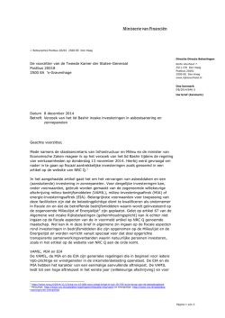 Download "Brief over investeringen in