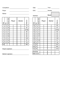 download hier - Doornse Golf Club