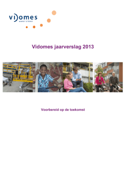 Jaarverslag 2013