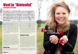 Voel je “Bioteaful” - Sanne van Paassen