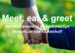 Benefiet-avond in de toekomstige beleeftuin van Valkenhof!