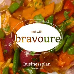 Businessplan Eat With Bravoure