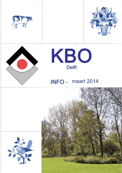 info maart 2014 - kbo
