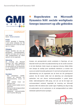 Download hier de volledige case over Sowepo (pdf)