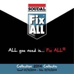 Soudal Fix ALL 2014