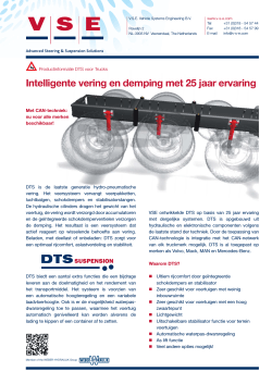 Technische specificaties voor DTS truck algemeen (PDF)