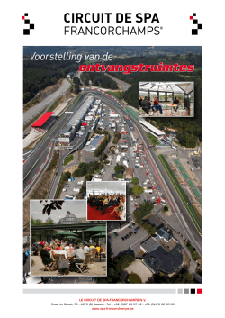 ontvangstruimtes - Circuit de Spa Francorchamps