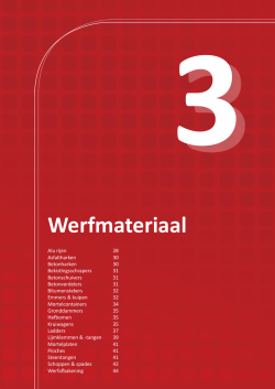 Werfmateriaal