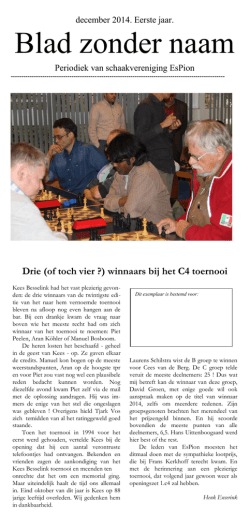 Editie december 2014