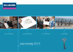 Jaarverslag 2013