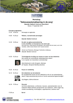 Download het programma - Gebouwautomatisering