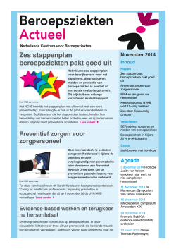 PDF versie - Nederlands Centrum voor Beroepsziekten