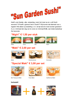 Download Sushifolder - Sun Garden Rockanje