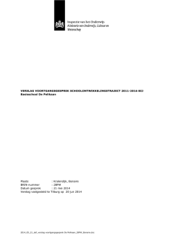inspectierapport willen inzien, klik dan op deze link