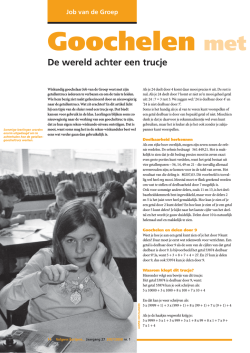 Goochelen met deelbaarheid