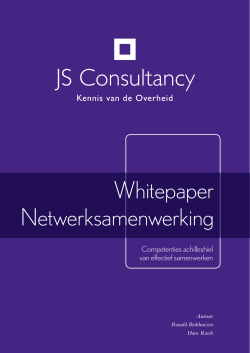 white paper - JS Consultancy