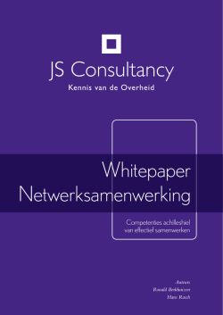 white paper - JS Consultancy