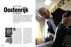 een stukje in limburg - Rando Trading, specialist in Oostenrijkse wijn
