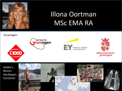 Illona Oortman MSc EMA RA