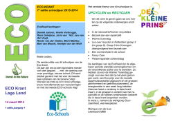 ECO Krant Lage Land - De Kleine Prins &raquo; Dalton