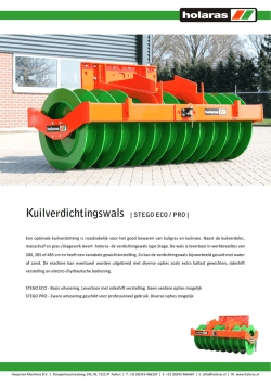 Kuilverdichtingswals | STEGO ECO / PRO |