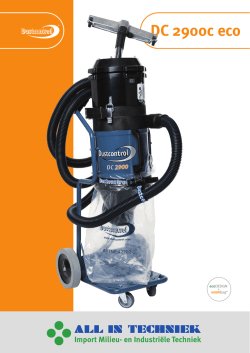 Dustcontrol DC 2900c Eco
