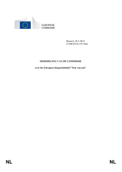 Mededeling - European Commission