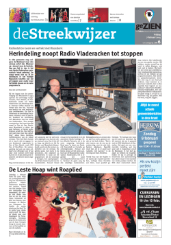 Herindeling noopt Radio Vladeracken tot stoppen