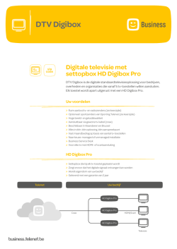 DTV Digibox - Telenet Business