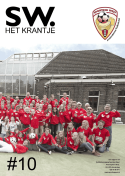 Het clubblad van 05 januari 2015