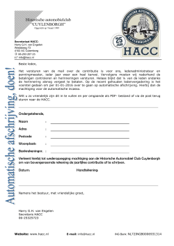 Download File - Historische Automobiel Club Cuylenborgh (HACC)