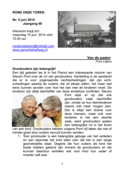 Van de pastor - Parochie onze lieve vrouw geboorte Halfweg