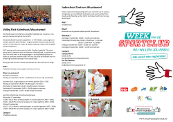 Judoschool Centrum Wuustwezel Volley Fixit Kalmthout/Wuustwezel