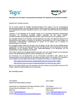 Informatienota voor het publiek