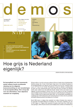 Demos, bulletin over bevolking en samenleving, jaargang 30