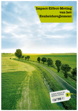 Impact-Effect-Meting van het Eenheidsreglement