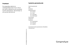 Ganganalyse