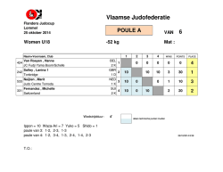 52 - Vlaamse Judofederatie