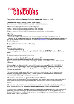 in samenwerking met het Henri Hermans Concours