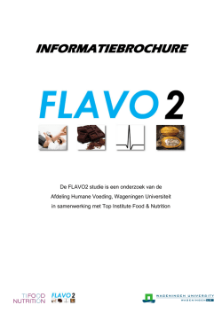 INFORMATIEBROCHURE - Voedingsonderzoek