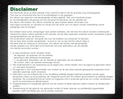 Disclaimer - Ero Album