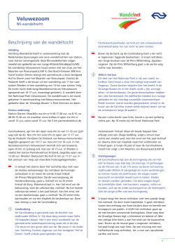 De routebeschrijving van Veluwezoom in PDF formaat.